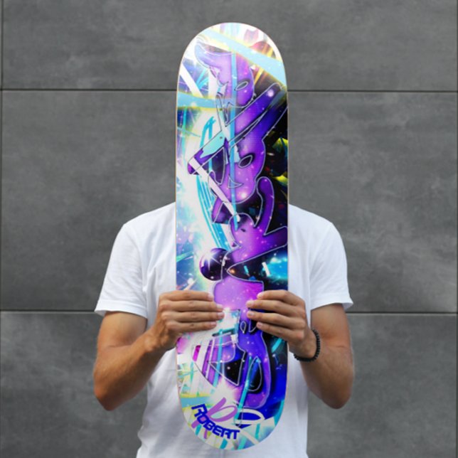 Graffiti street with Name Skateboard (Creator Uploaded)