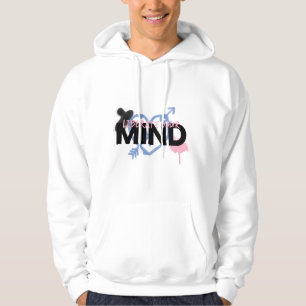 Graffiti style Liberate Your Mind Hoodie