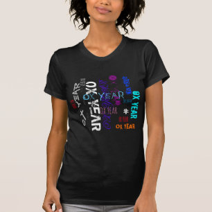 Graffiti style Repeating Ox Year 2021 Women B Tee