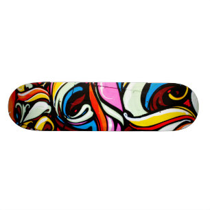 Graffiti Style Skateboard