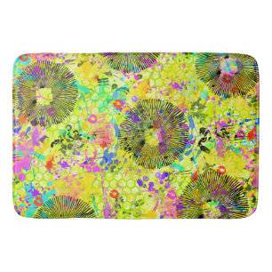 Graffiti Summer Bath Mat