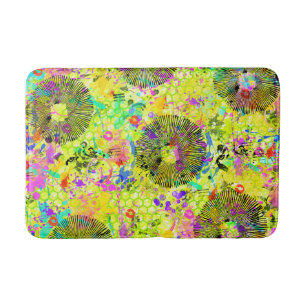 Graffiti Summer Bath Mat