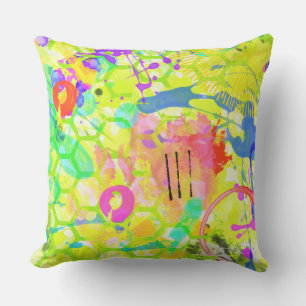 Graffiti Summer Outdoor Cushion