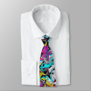 Graffiti  tie
