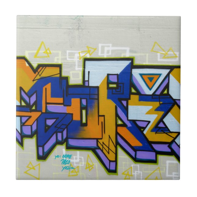 Graffiti Tile (Front)