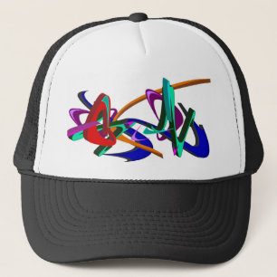Graffiti Trucker Hat