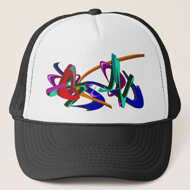 Graffiti Trucker Hat (Front)