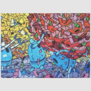 Graffiti Urban 18 Decoupage Tissue Paper