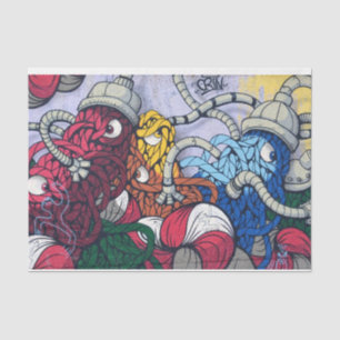 Graffiti Urban 24-2 Decoupage Tissue Paper
