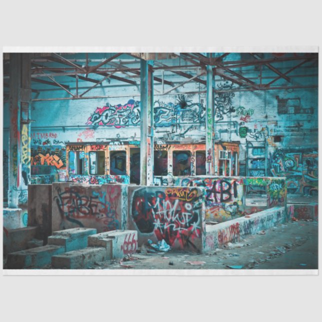 Graffiti Urban 25 Decoupage Tissue Paper (Front)