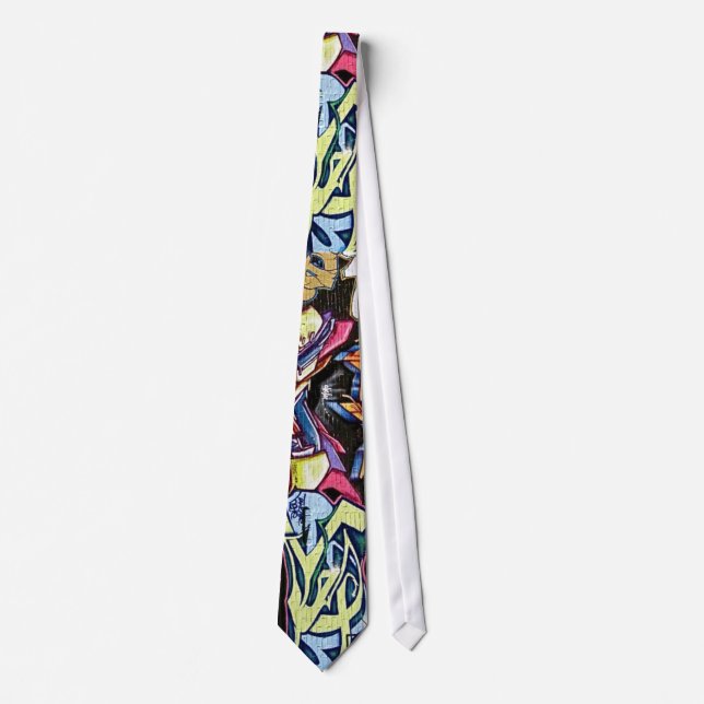 Graffiti urbanite tie (Front)