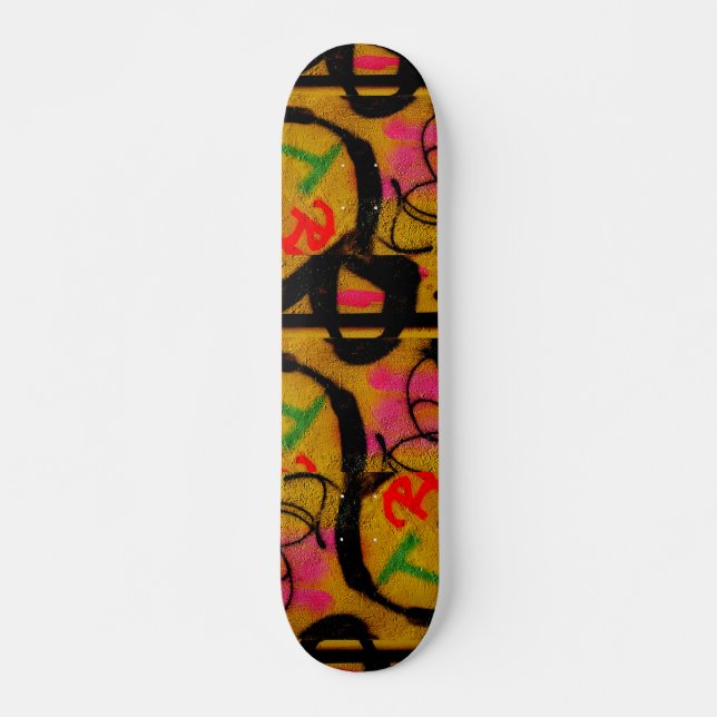 Graffiti wall art skateboard (Front)