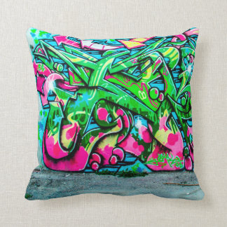 Graffiti Wall Cushion
