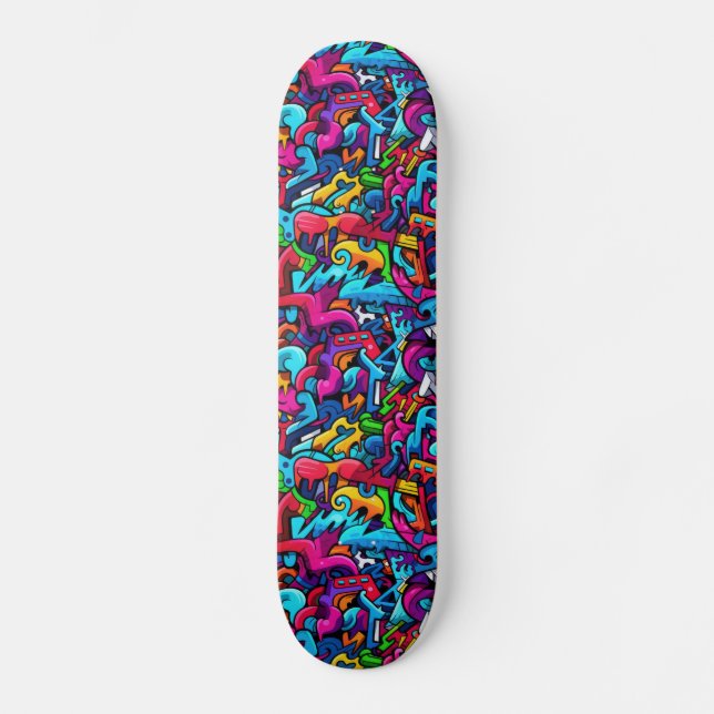Graffiti Wall Skateboard (Front)