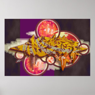 Graffiti ZEST Poster