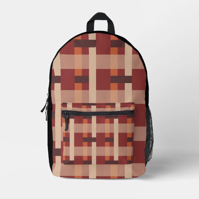 Grafische design  printed backpack (Front)