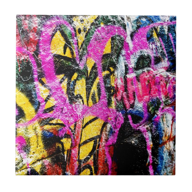 Grafitti Rock 2 Tile (Front)