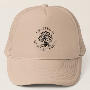 Grafted In Messiah Yeshua Messianic Christian Cap