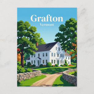 Grafton, Vermont USA Postcard
