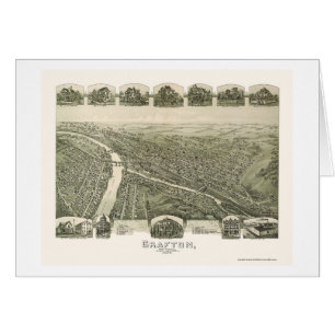 Grafton, WV Panoramic Map - 1898