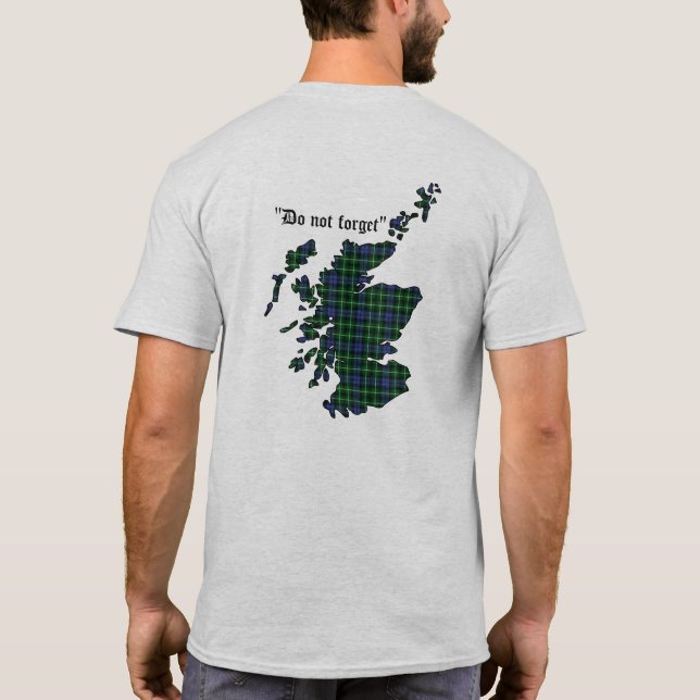 Graham Clan Adult T-Shirt (Back)