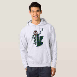 Graham Clan Badge Adult Hoodie
