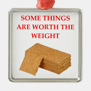 graham crackers metal tree decoration