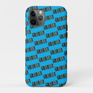 Graham Name Made With Orange Sunset,   Case-Mate iPhone Case