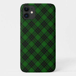 Graham tartan green black plaid Case-Mate iPhone case