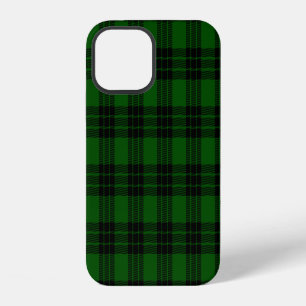 Graham tartan green black plaid iPhone 12 case
