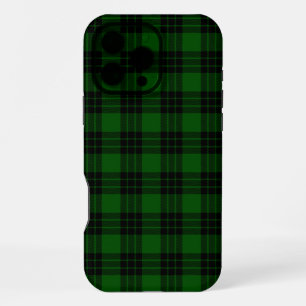Graham tartan green black plaid iPhone 16 pro max case