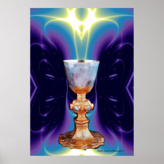 GRAIL / CHALICE OF HOLY MASS POSTER
