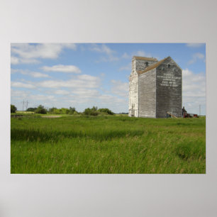 Grain Elevator Print Manitoba Landscape Prints