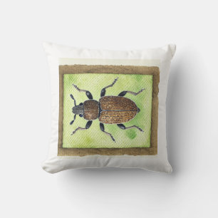 Grain weevil 270924IREF227 - Watercolor Cushion