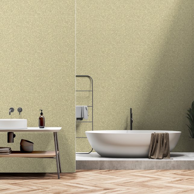 Grained Beige  Wallpaper (Bathroom)