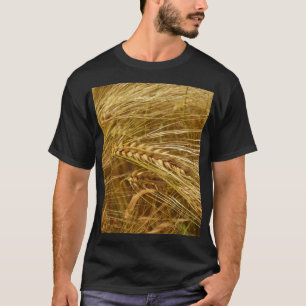 Grains of wheat in the field. It’s Harvest Time! T-Shirt