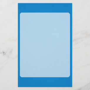 Grainy Bright Blue Background Stationery