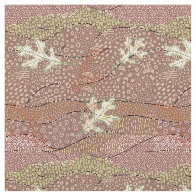 Grainy Brown  Fabric (Close Up)