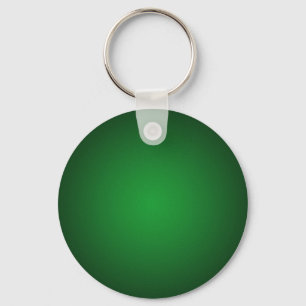 Grainy Green-Black Vignette Key Ring