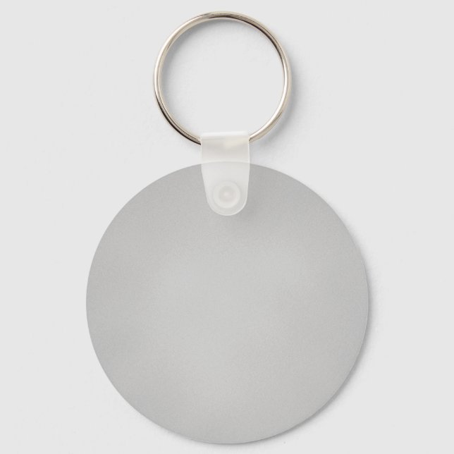 Grainy Grey Artsy Background Key Ring (Front)