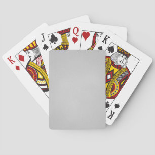 Grainy Grey Artsy Background Playing Cards
