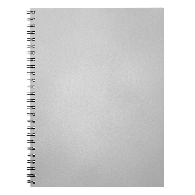 Grainy Grey Artsy Background Spiral Notebook (Front)