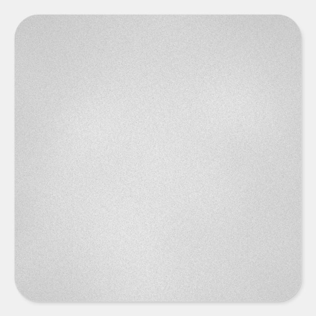 Grainy Grey Artsy Background Square Sticker (Front)