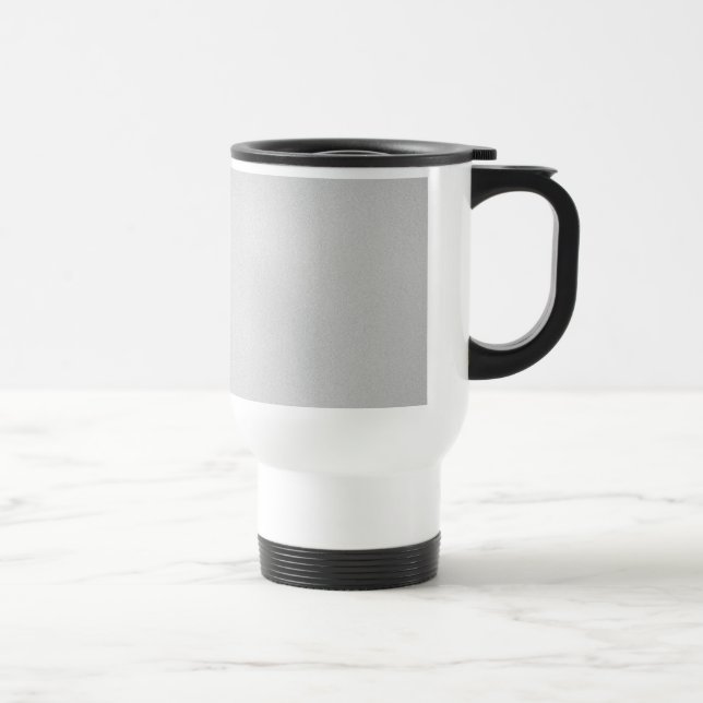Grainy Grey Artsy Background Travel Mug (Right)