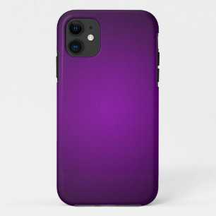 Grainy Purple-Black Vignette iPhone 11 Case
