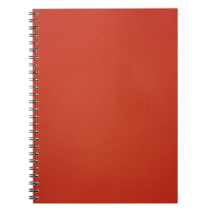 Grainy Warm Red Background Notebook