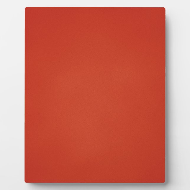Grainy Warm Red Background Plaque (Front)
