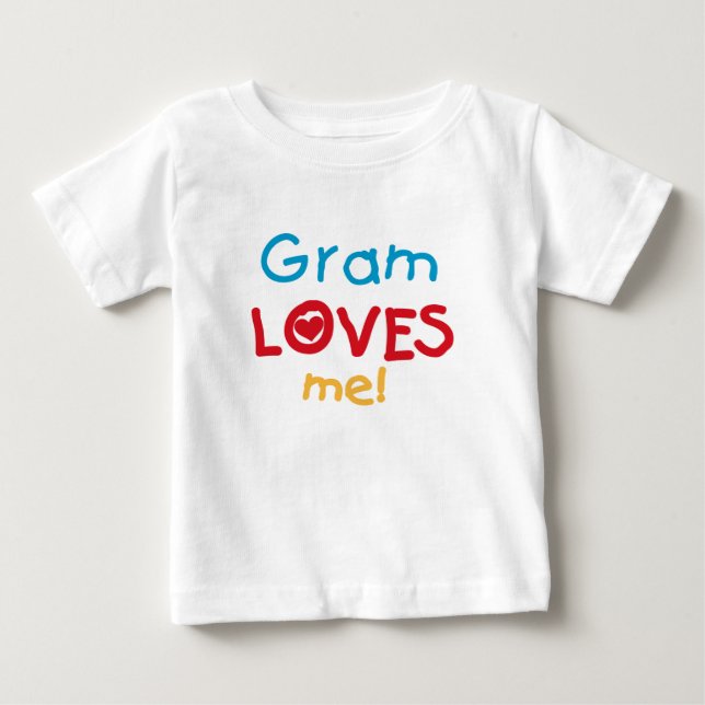 Gram Loves Me T-shirts and Gifts (Front)