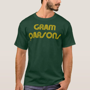Gram Parsons Outlaw Country Cosmic Type Tribute T-Shirt