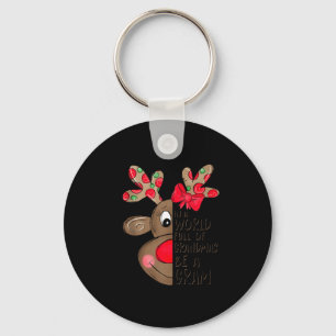 Gram Reindeer Xmas Happy Family New Reindeer Merry Key Ring